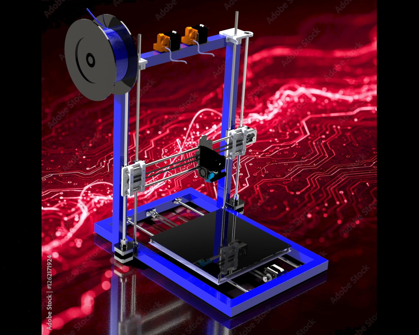 3D打印机（方管框架）